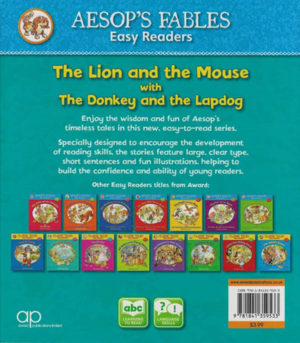 Award | Aesop S Fables Easy Readers The Lion And The Mouse