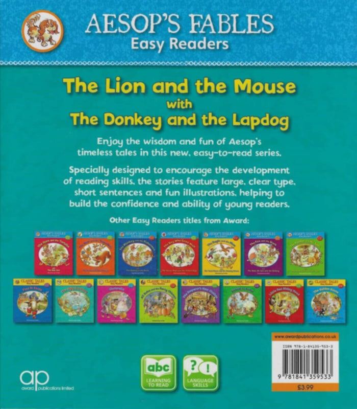 Award | Aesop S Fables Easy Readers The Lion And The Mouse