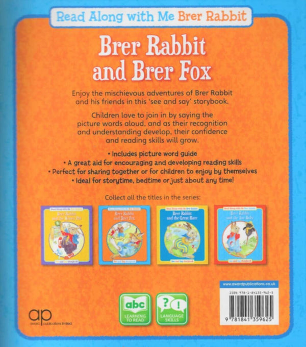Award | Read Along With Me Brer Rabbit And Brer Fox