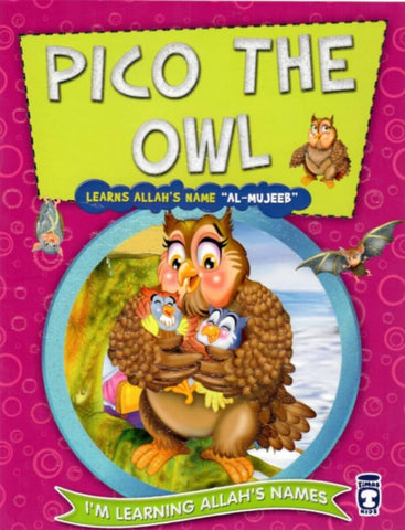 Timas Publishing â€“ Pico The Owl_Learns Allahs Name â€œAl-Mujeebâ€