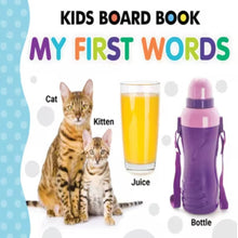 Kids Board Book My First Words