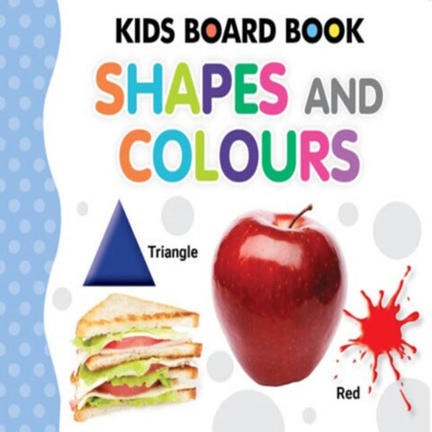 Kids Board Book Shapes And Colours