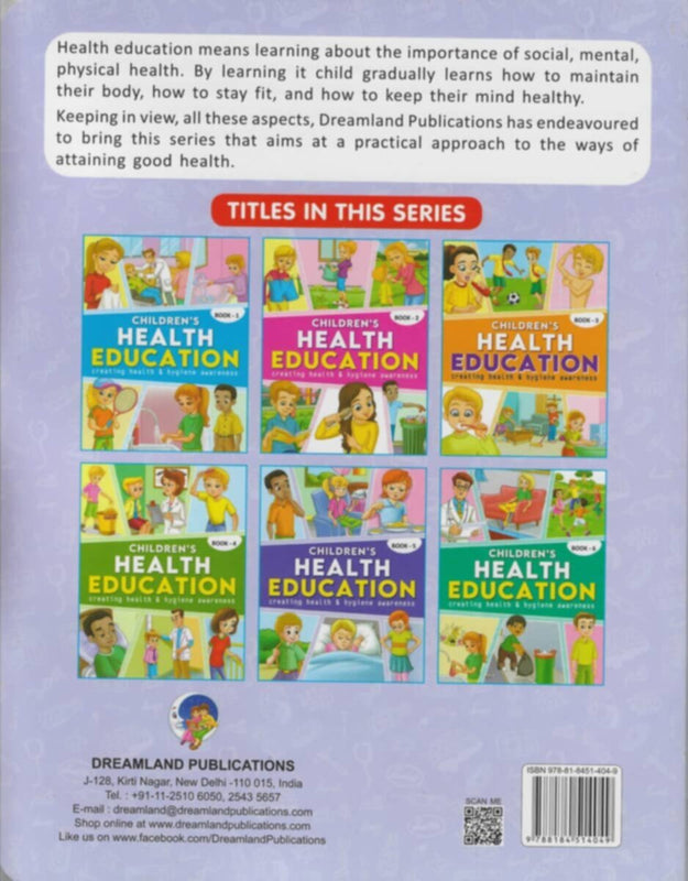 Dl | Childrens Health  Education Creating Health & Hygiene Awareness  Book-5