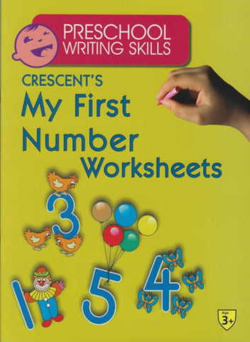 Crescent | Preschool Writing Skills Crescents My First Number