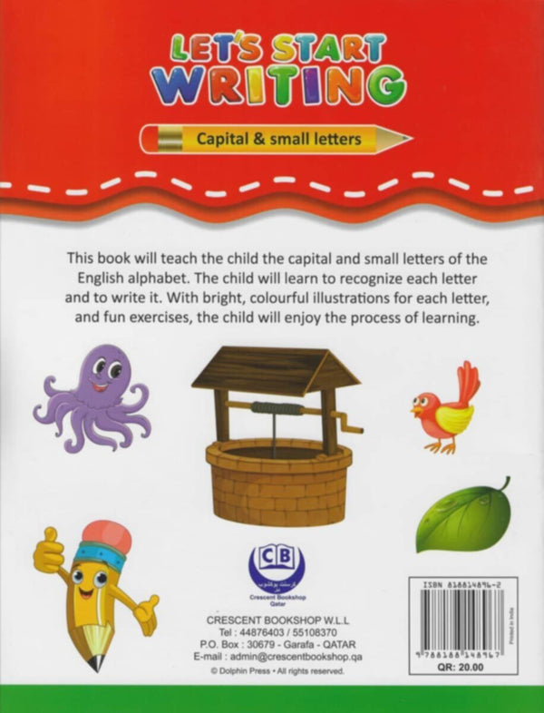 Crescent | Lets Start Writing Capital And Small Letters