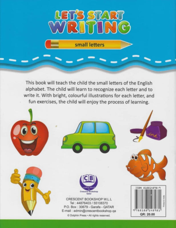 Crescent | Lets Start Writing Small Letters