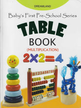 Dl-Baby S First Pre â€“ School Series Table Book