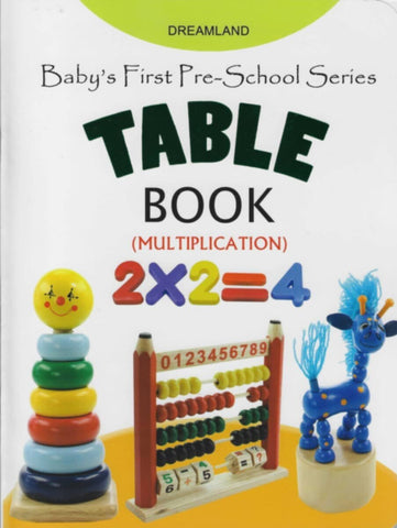 Dl-Baby S First Pre â€“ School Series Table Book
