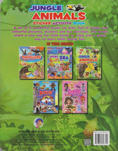 Dl | Sticker Activity Book Jungle Animals