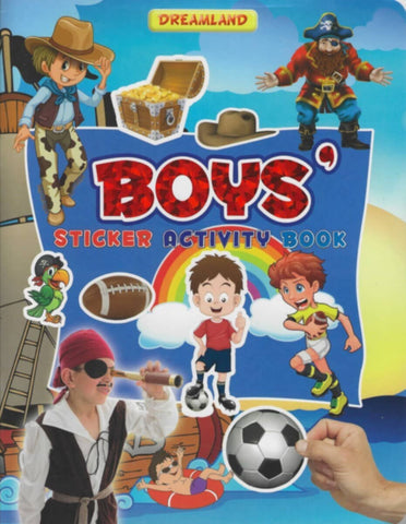 Dl | Sticker Activity Book Boys