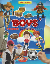 Dl | Sticker Activity Book Boys