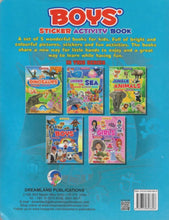 Dl | Sticker Activity Book Boys