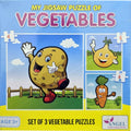 My Jigsaw Puzzle Of Vegetables 3+