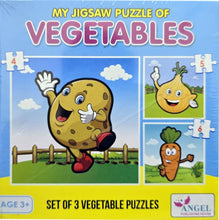 My Jigsaw Puzzle Of Vegetables 3+