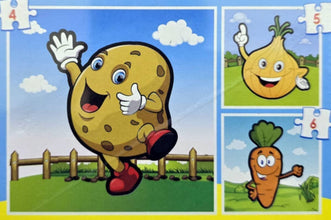 My Jigsaw Puzzle Of Vegetables 3+