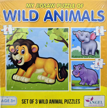 My Jigsaw Puzzle Of Wild Animals Age 2+