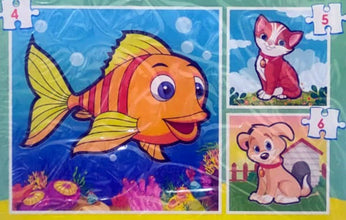 My Jigsaw Puzzle Of Pet Animals Age 2+