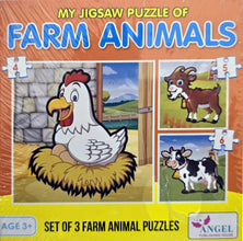 My Jigsaw Puzzle Of Farm Animals 3+