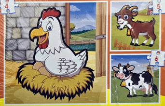 My Jigsaw Puzzle Of Farm Animals 3+