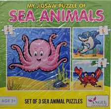 My Jigsaw Puzzle Of Sea Animals