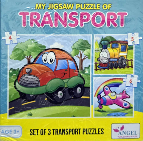 My Jigsaw Puzzle Of Transport Age 2+