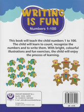 Crescent | Writing Is Fun Numbers 1 | 100