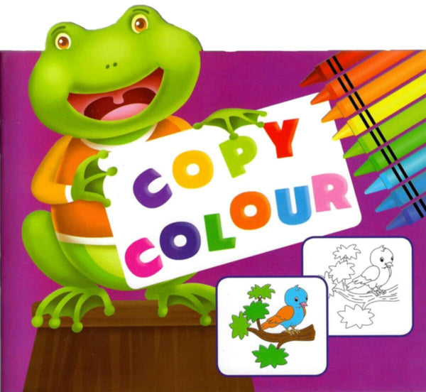 Crescent | Shape Copy Colour Frog