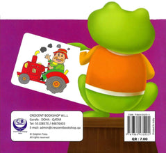 Crescent | Shape Copy Colour Frog