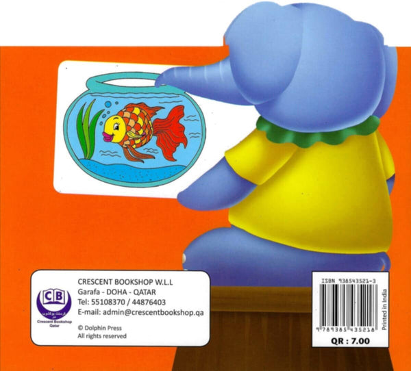 Crescent | Shape Copy Colour Elephant