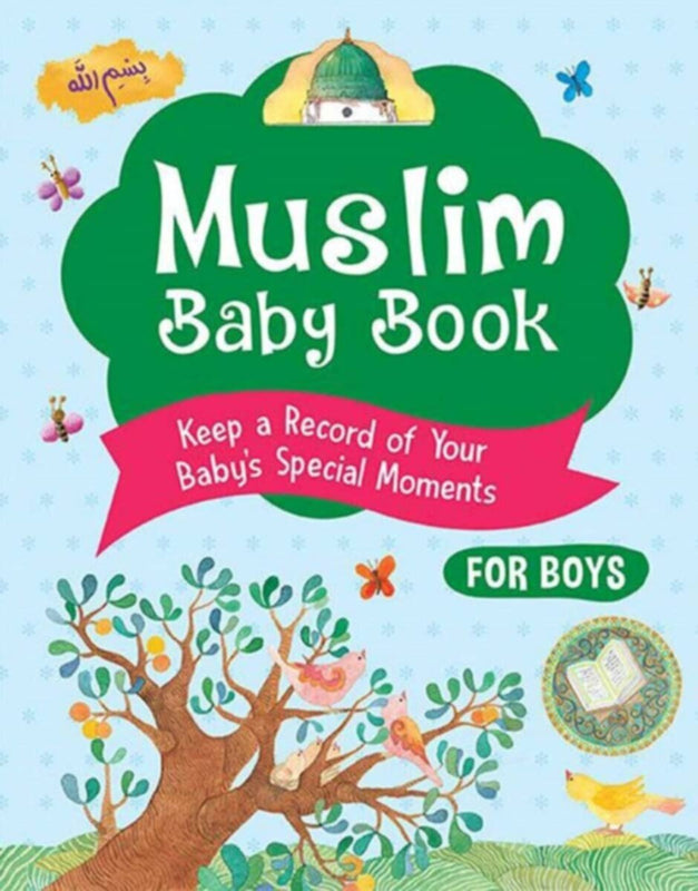 Goodword | Muslim Baby Book For Boys  Keep A Record Of Your Babys