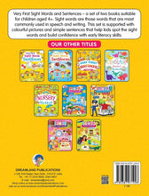 Very First Sight Words And Sentences Level -1