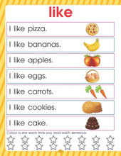 Very First Sight Words And Sentences Level -1