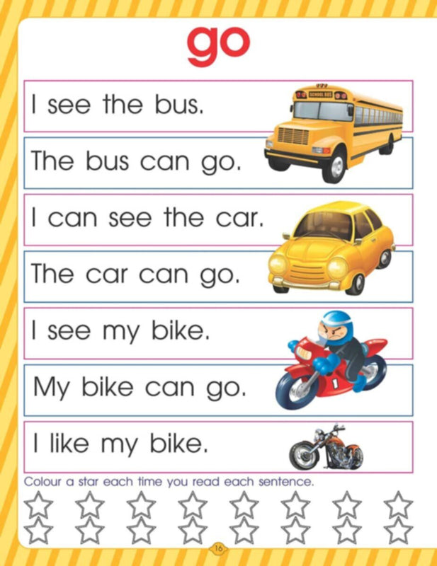 Very First Sight Words And Sentences Level -1