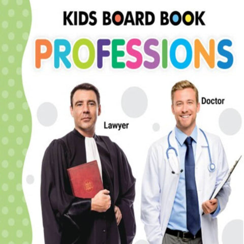 Kids Board Book Professions