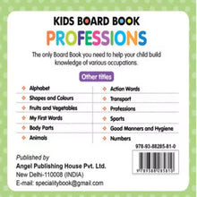 Kids Board Book Professions
