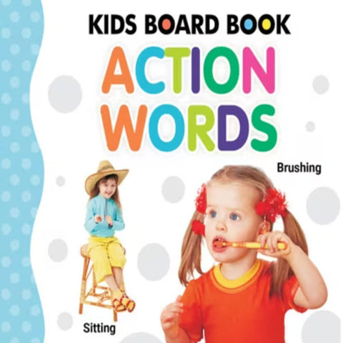 Kids Board Book Action Words
