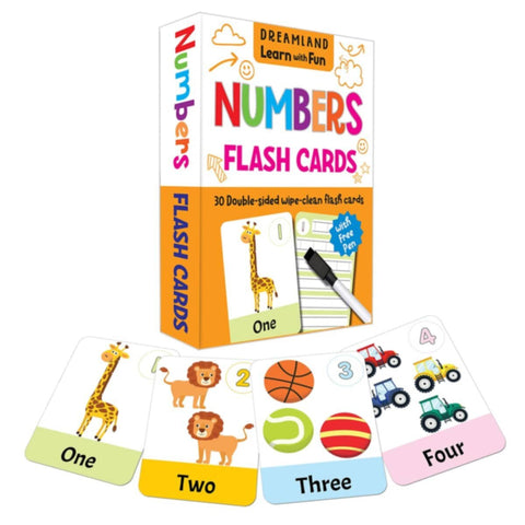 Dl | Learn And Fun Numbers Flash Card