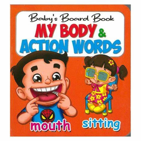 Baby S Board Book My Body & Action Words