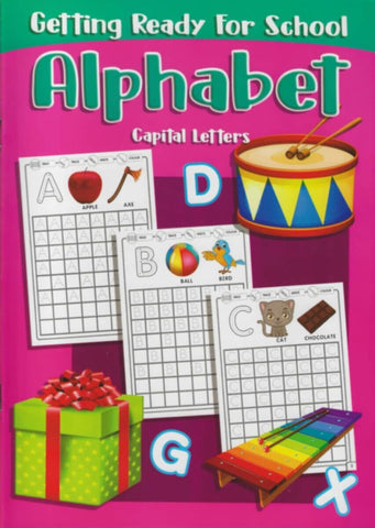 Getting Ready For School Alphabet Capital Letters