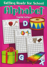 Getting Ready For School Alphabet Capital Letters