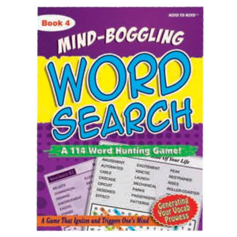 Mind Boggling Word Search Book 4