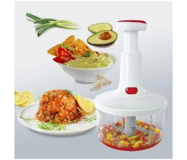 Effective Twist Cut Fruit Vegetable Cutter - White | JPL3984