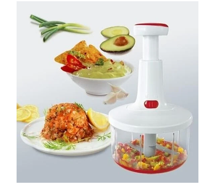 Effective Twist Cut Fruit Vegetable Cutter - White | JPL3984