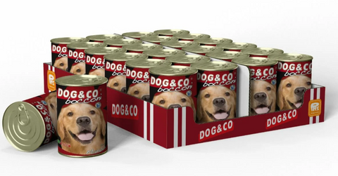 DOG & CO | Wet Beef 24X405G Box | 9952