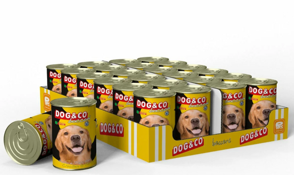 DOG & CO | Wet Ch-Turk 24X405G Box | 9954