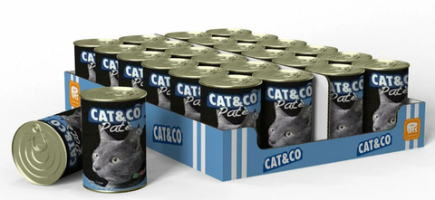 CAT & CO | Pate Tuna 24X405G Box | 9966