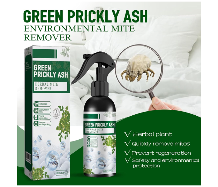 Green Prickly Ash Herbal Mite Remove Dust Mite Killing For Home Beds Sofa Indoor Mite Remover Blanket ow Mite Exterminating Bedbug Killer Pet Cleaner | JPO0571