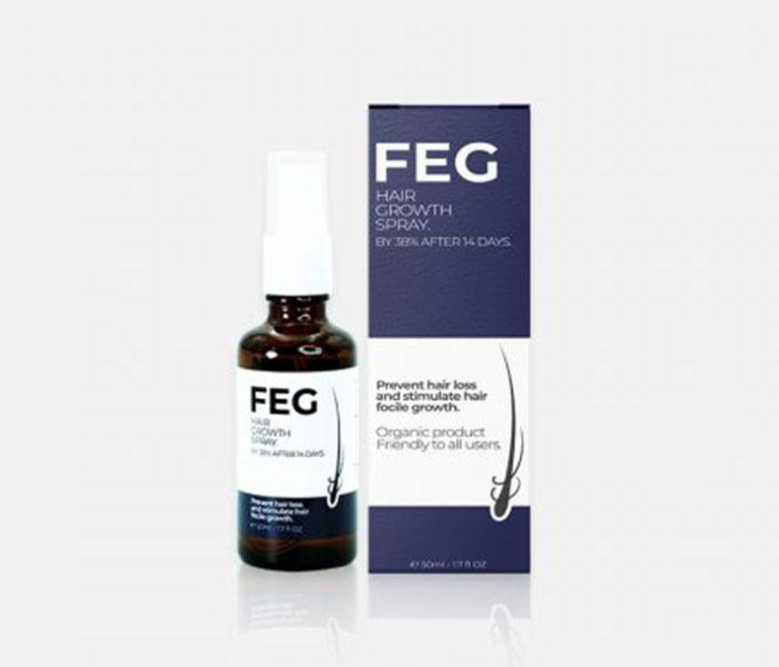 FEG Plus Hair Growth Spray, 50ml | JPL7429
