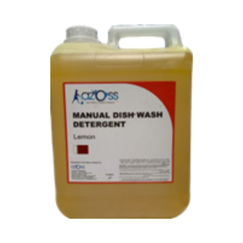 AZOSS | Heavy Duty Dish Wash Detergent Lemon Scent 4x5 Liters | 9AZ800
