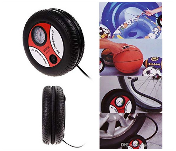 T&F 12V Portable Car Tyre Inflator Pump Air Compressor | JPE2166